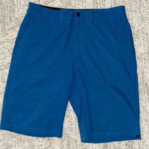 QUIKSILVER | blue dry dock amphibian shorts